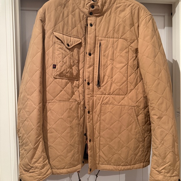 Relwen Quilted Tanker Jacket (Camel) - Picture 5 of 7